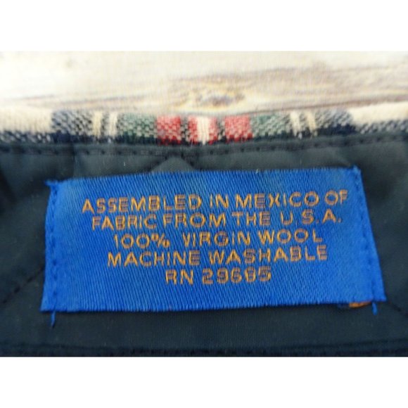 Pendleton Jacket XL Camp RN 29685 Red White Blue - Picture 3 of 9